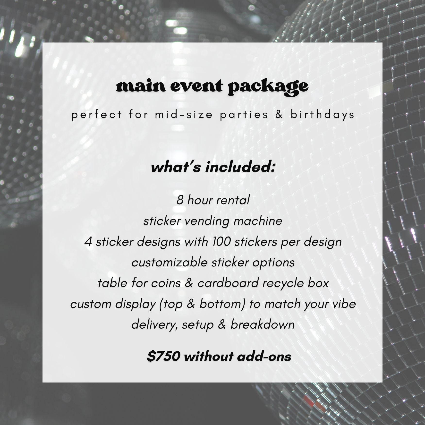 Sticker Vending Machine