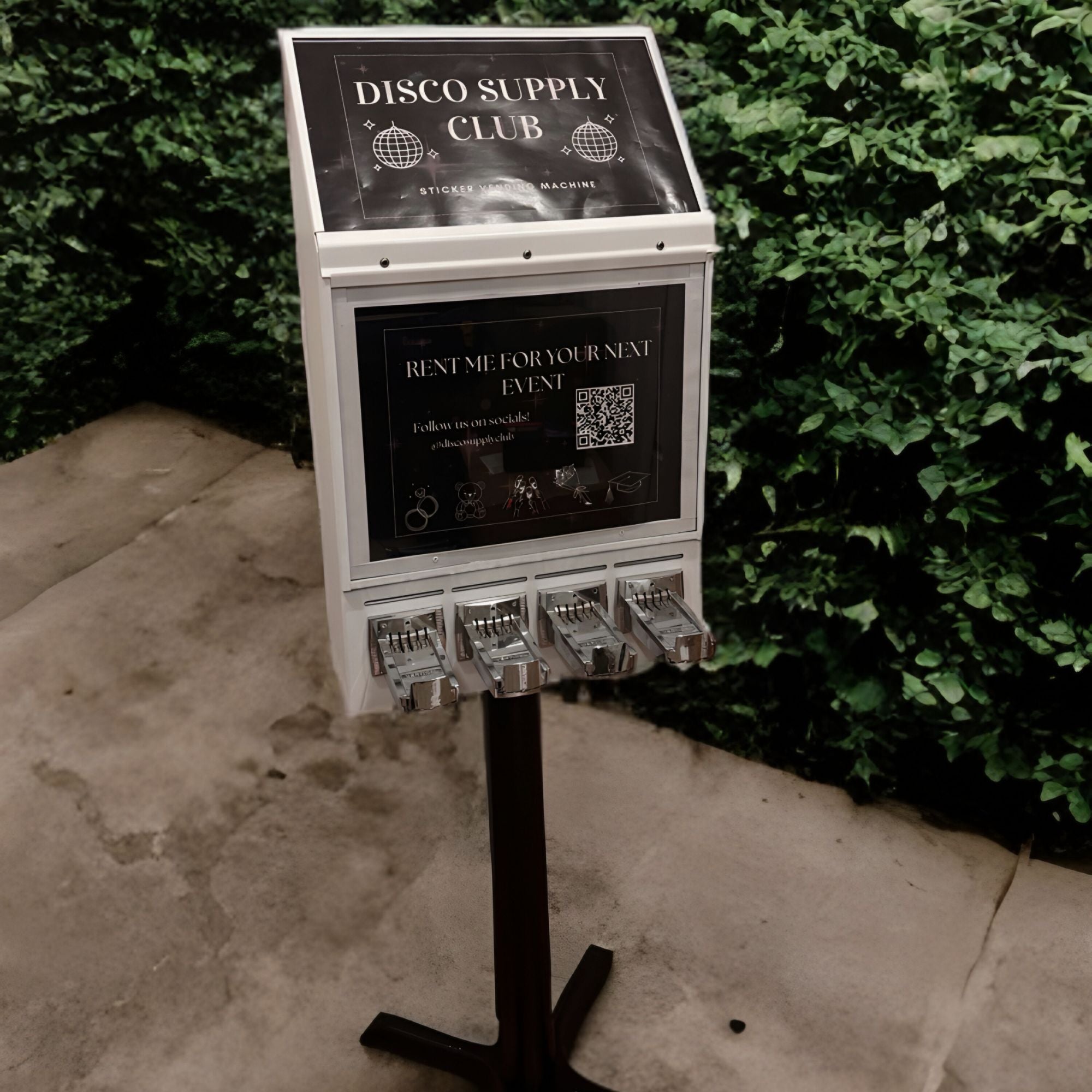 Sticker/Tattoo/Mini Prints Vending Machine – Disco Supply Club