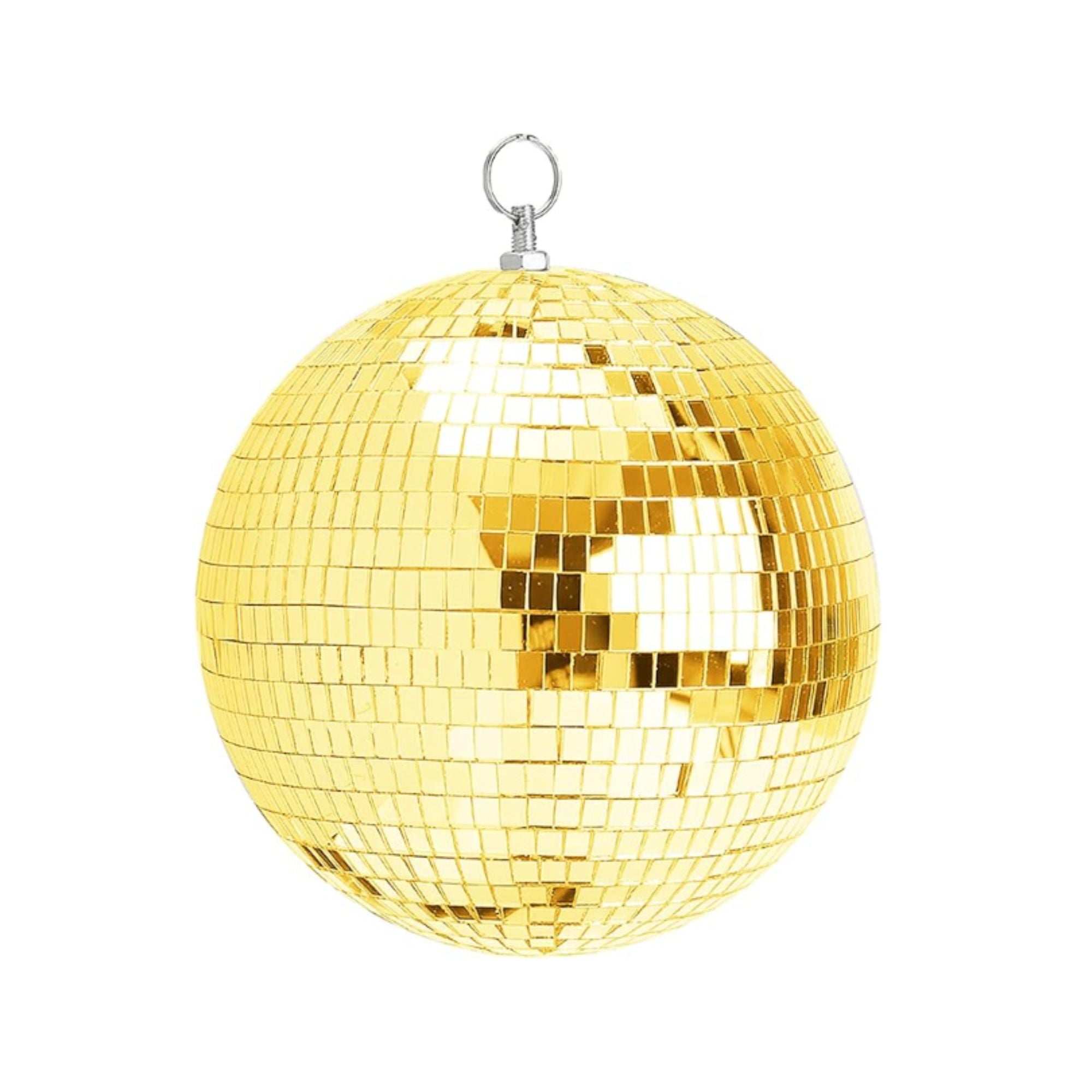 12" Gold Disco Ball