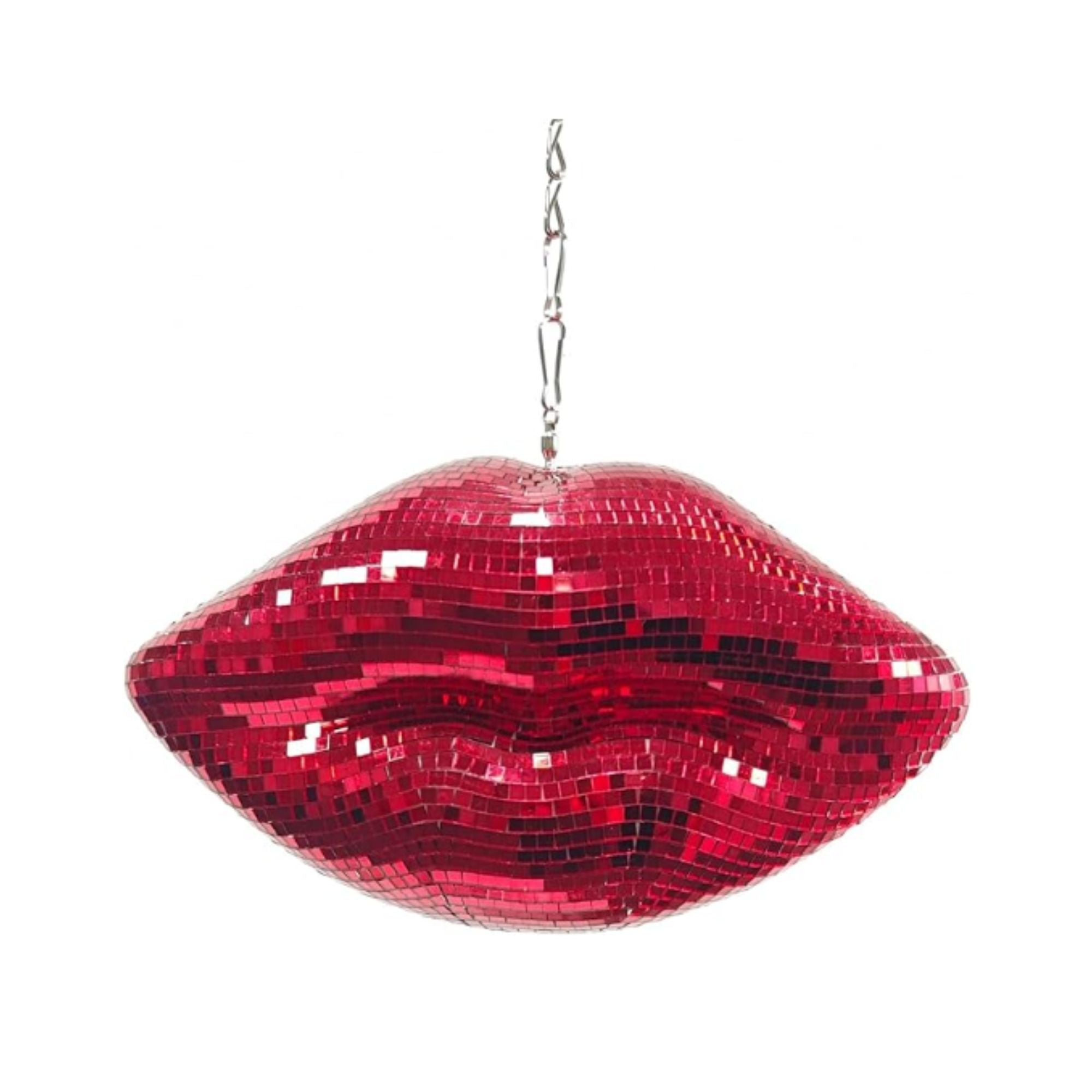 9" Red Lips Disco Ball
