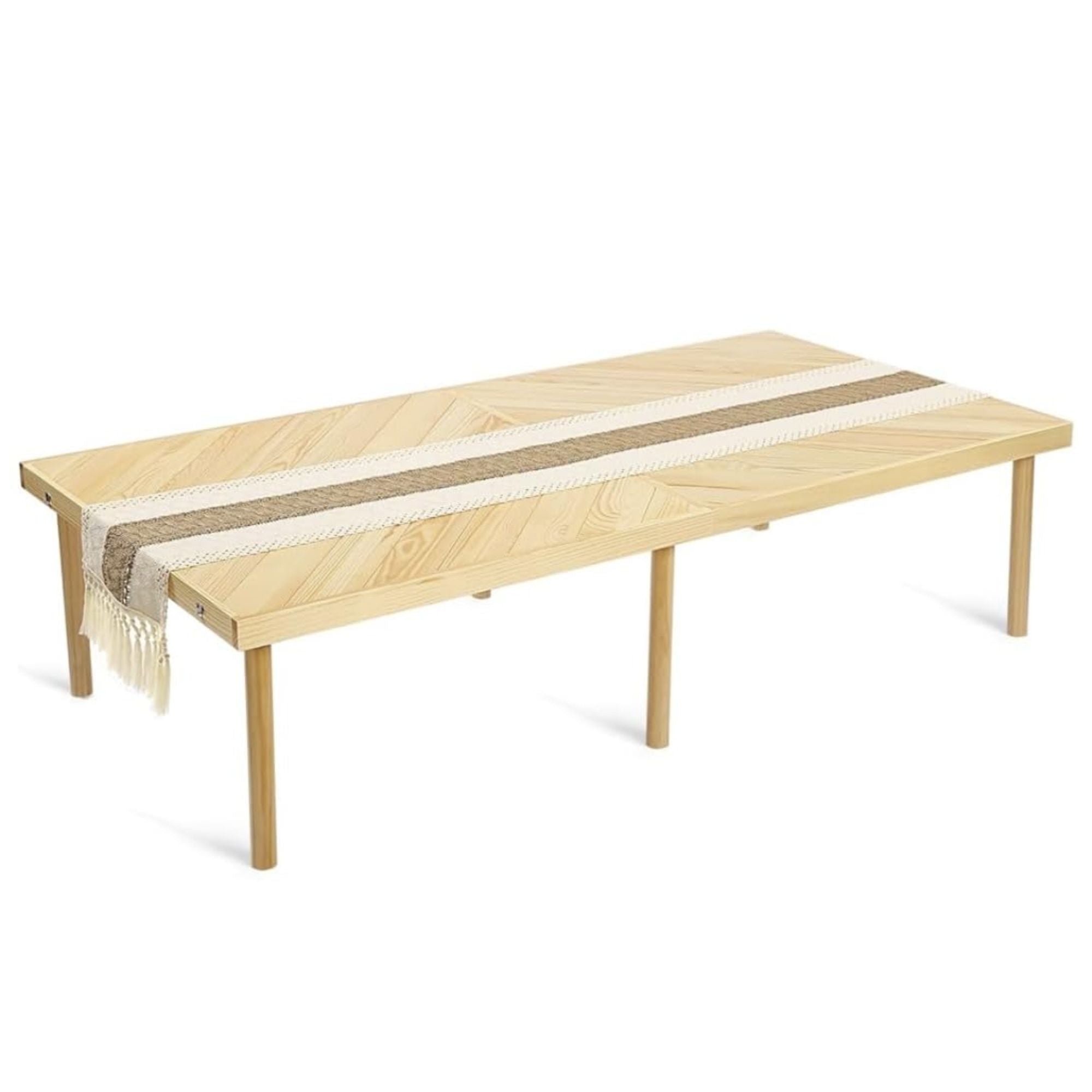 Low Birch Picnic Table